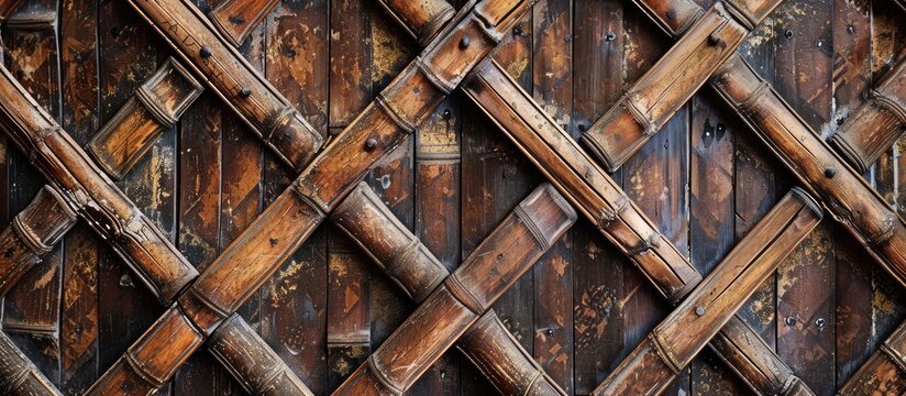 Bamboo Rack Pattern. Antique Design. Traditional Bamboo - Powered by Adobe