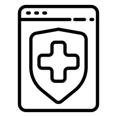 Obraz premium Agile icon, line icon style