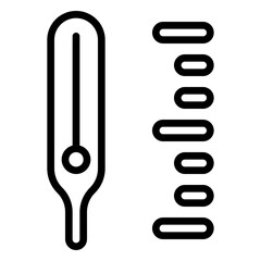 interactive icon, line icon style