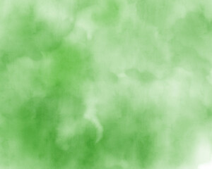 にじみのある緑の水彩風背景　壁紙　素材 - obrazy, fototapety, plakaty