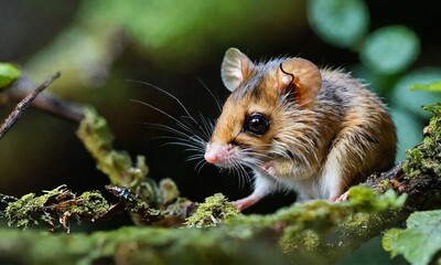 squirrel in the forest  Forest Dormouse