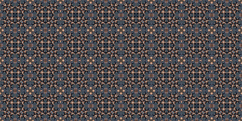 Seamless abstract pattern. Seamless texture. Panoramic wide art texture