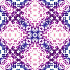 seamless abstract pattern and texture. Symmetrical pattern of watercolors and bubbles