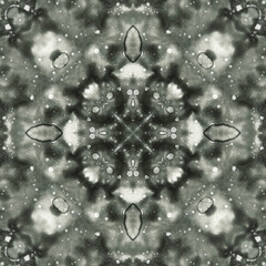 seamless abstract pattern and texture. Symmetrical pattern of watercolors and bubbles