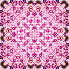 seamless abstract pattern and texture. Symmetrical pattern of watercolors and bubbles