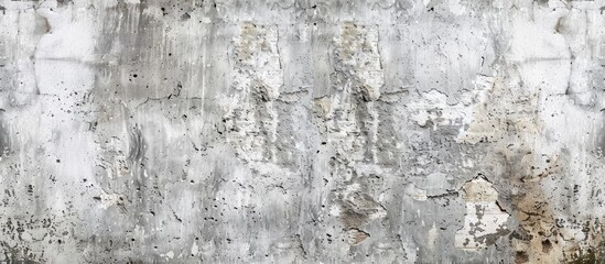 Obraz premium Abstract worn cement wall with a grey textured appearance
