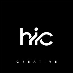 HIC Letter Initial Logo Design Template Vector Illustration