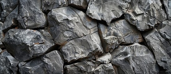 Textured background of rough stone