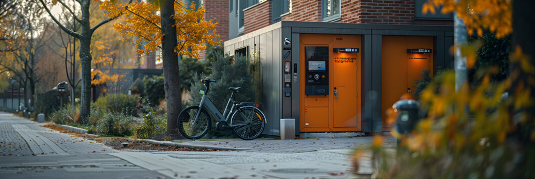 old abandoned building,
Eco Friendly Urban Bike Sharing System with Smart Features