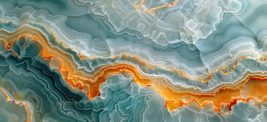 A closeup of an elegant jade marble surface, showcasing its intricate patterns and rich colors. Created with Ai