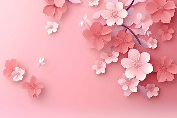 Fototapeta premium cherry background made by midjourney