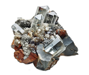 minerals extracted in a rare earth mine