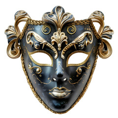 Opera Mask Isolated on Transparent or White Background, PNG