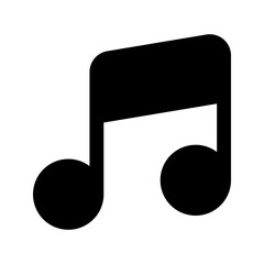 music glyph icon
