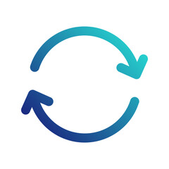 refresh gradient icon