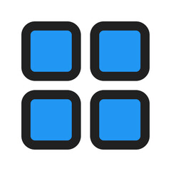 menu line color icon