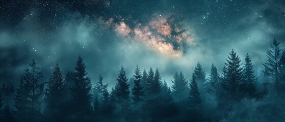 A photography contest call for entries featuring midnight landscapes - obrazy, fototapety, plakaty