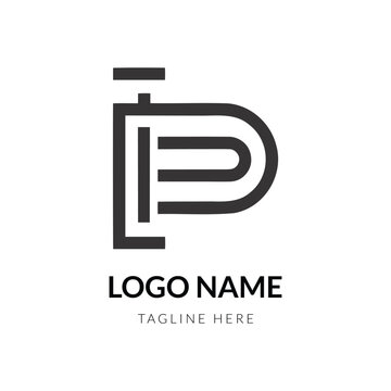 Perfect for Minimalist Logo Designs. Letter P