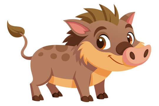 recommend clip art: warthog silhouette vector illustration