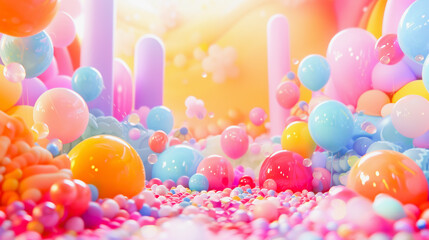 a contest background, colorful background,3d render, masterpiece
