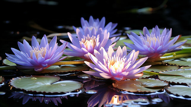 water lilly  high definition(hd) photographic creative image