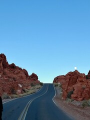 road in the desert