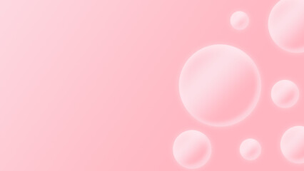 Water drops on gradient background bubble color concept graphic for illustration