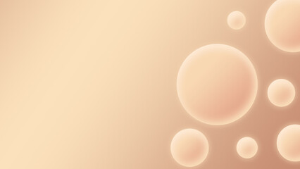 Water drops on gradient background bubble color concept graphic for illustration