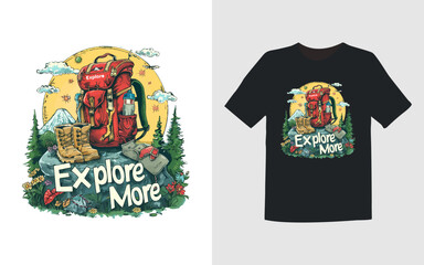 Explore More tshirt design