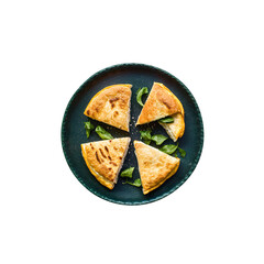 quesadillas on a transparent background