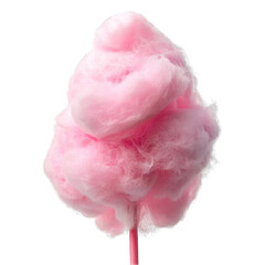 a cotton candy on a stick