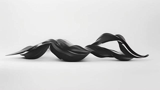 A zoomedin image of a calligraphy piece with elegant and precise strokes in jet black ink.