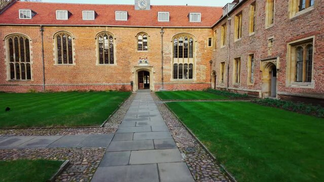 Magdalene College at the University of Cambridge, England, UK, graces the city with historic elegance and a tradition of academic excellence