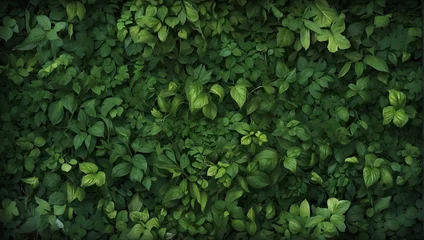 Tableaux sur verre Herbe green background,green ivy leaves