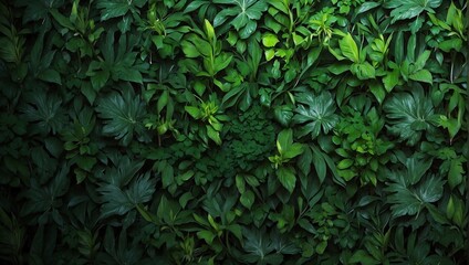 green background,green leaves background