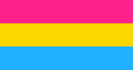 pansexual pride flag © Ryu