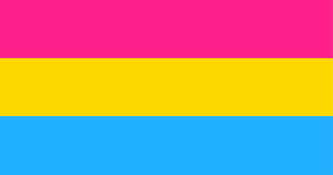 pansexual pride flag