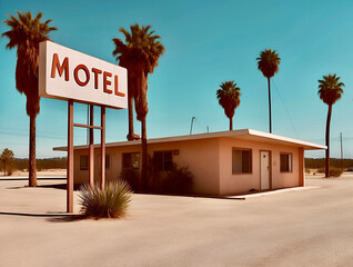Motel in the middle of nowhere