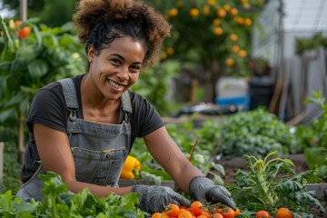 Passionate Social Entrepreneur Positively Impacting Local Community with Sustainable Gardening Initiatives