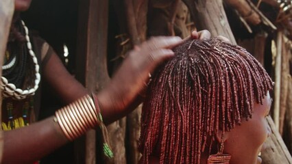 Hair Braiding Women and Clay Braids