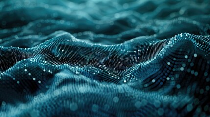 Digital cyber texture, intricate network patterns, abstract backdrop for digital innovation - obrazy, fototapety, plakaty