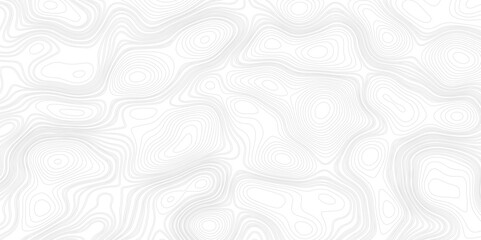 Topographic map background concept with space for your copy. The concept of a conditional geography scheme and the terrain path. Black on White. Vector illustration.