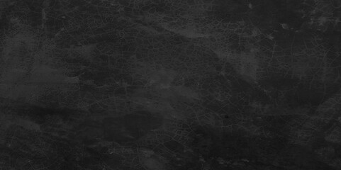 Obraz na płótnie Canvas Closeup of textured black concrete wall. Elegant black background vector illustration with vintage distressed grunge texture. 