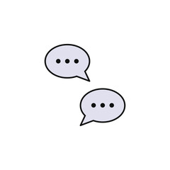 message chat vector type icon