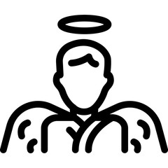 Obraz premium Angel Icon