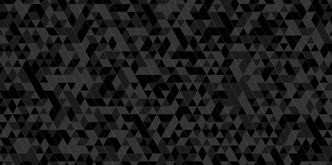 	
Vector geometric seamless technology gray and black transparent triangle background. Abstract digital grid light pattern black Polygon Mosaic triangle Background, business and corporate background.