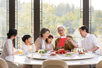 Family Meal on Chinese New Year