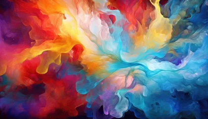 Fancy paint. Background consists of fractal color texture