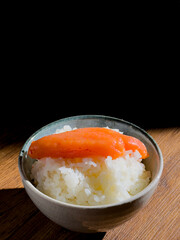 明太子ご飯 / 高級感・老舗感のある / 縦型