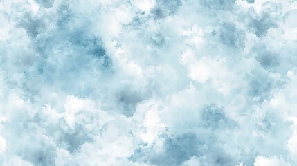 Cloudy sky texture seamless pattern, soft and ethereal for peaceful backgrounds. Seamless Pattern, Fabric Pattern, Tumbler Wrap. - obrazy, fototapety, plakaty